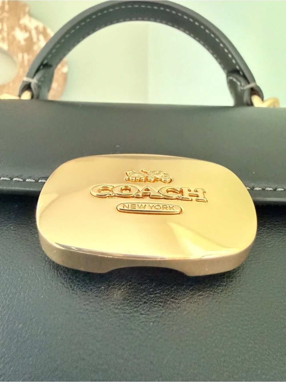 RARE Coach Eliza Mini Top Handle Bag- Pre-Production Sample (Creed 00000-000)